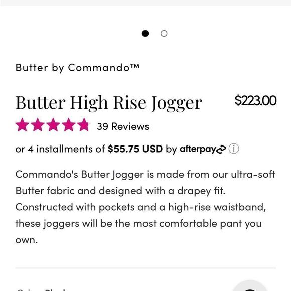 Commando Butter Jogger Cropped Legging XS - Picture 4 of 9